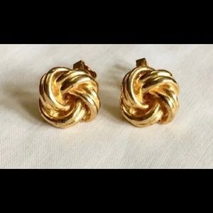 Dolly Smith, Gold-Tone, Clip On Earrings